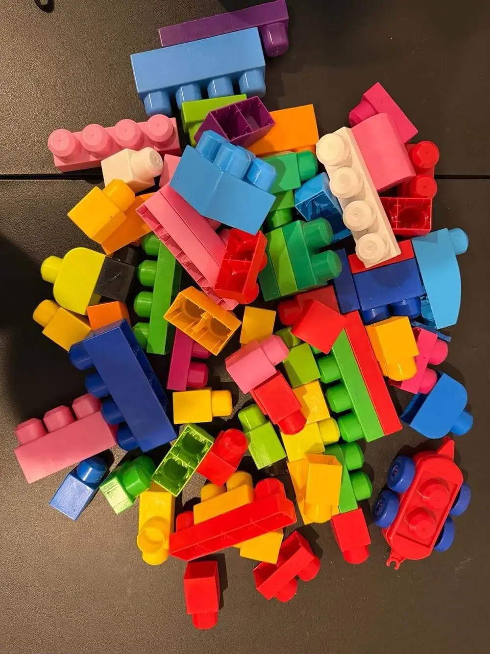 Mega Bloks First Builders Big Building Bag 69 Piece Construction Set